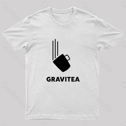 Gravitea Nerd T-Shirt White / S