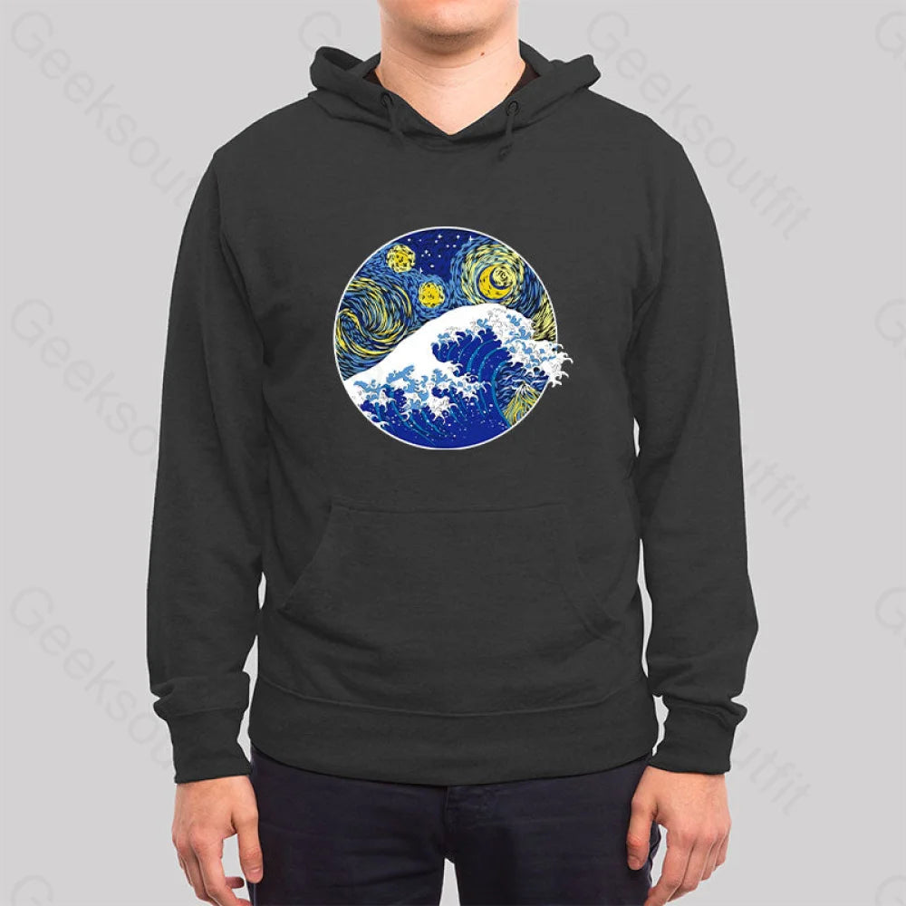 Great Starry Wave Off Kanagawa Hoodie