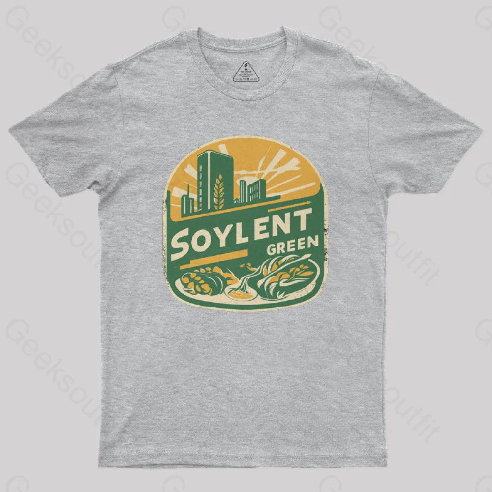 Green Horizon Soylent Geek T-Shirt Grey / S