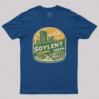 Green Horizon Soylent Geek T-Shirt Navy / S