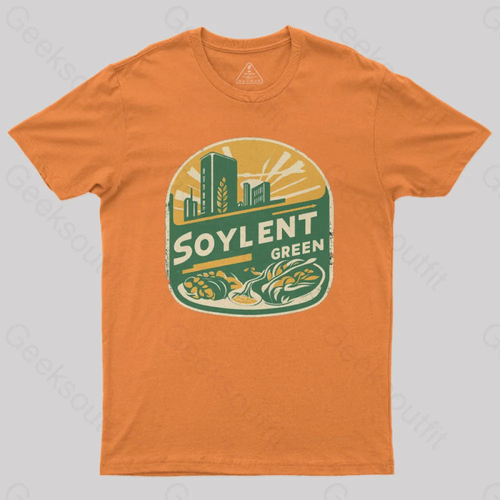 Green Horizon Soylent Geek T-Shirt Orange / S