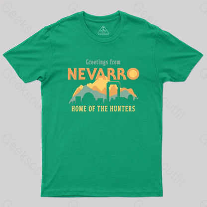 Greetings From Nevarro T-Shirt Green / S