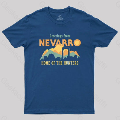 Greetings From Nevarro T-Shirt Navy / S