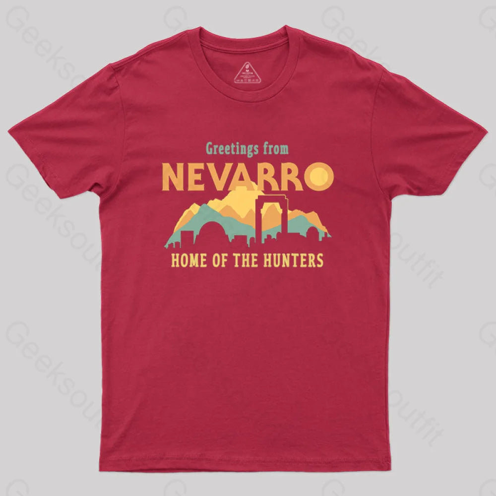 Greetings From Nevarro T-Shirt Red / S