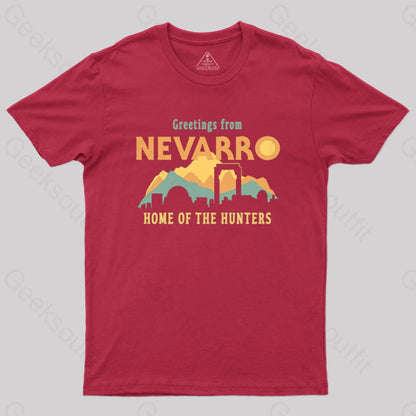 Greetings From Nevarro T-Shirt Red / S