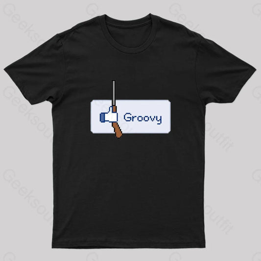 Groovy Nerd T-Shirt Black / S