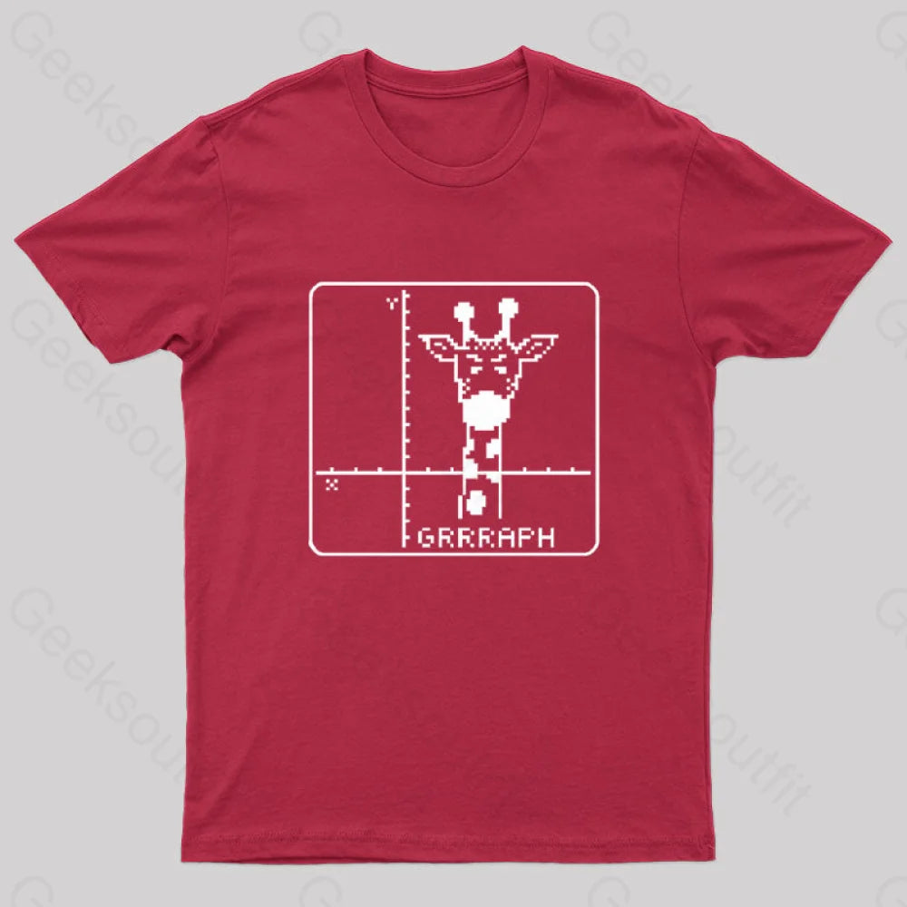 Grrraph Geek T-Shirt Red / S