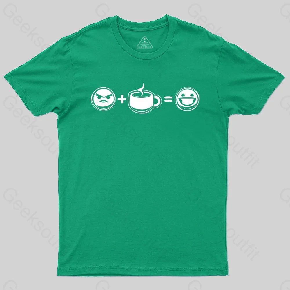 Grumpy Plus Coffee T-shirt - Geeksoutfit