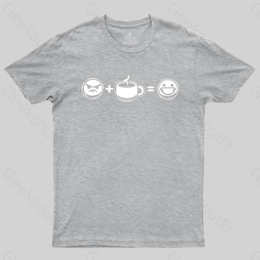 Grumpy Plus Coffee T-shirt - Geeksoutfit