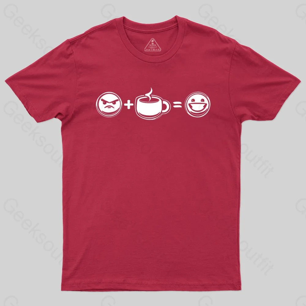 Grumpy Plus Coffee T-shirt - Geeksoutfit