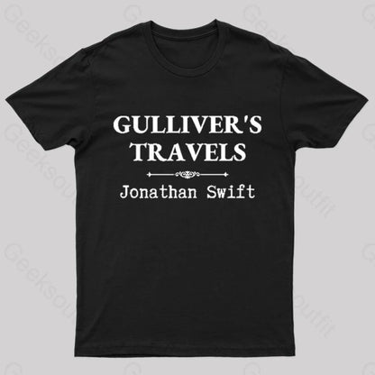 Gulliver’s Travels Nerd T-Shirt Black / S