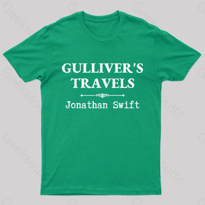 Gulliver’s Travels Nerd T-Shirt Green / S