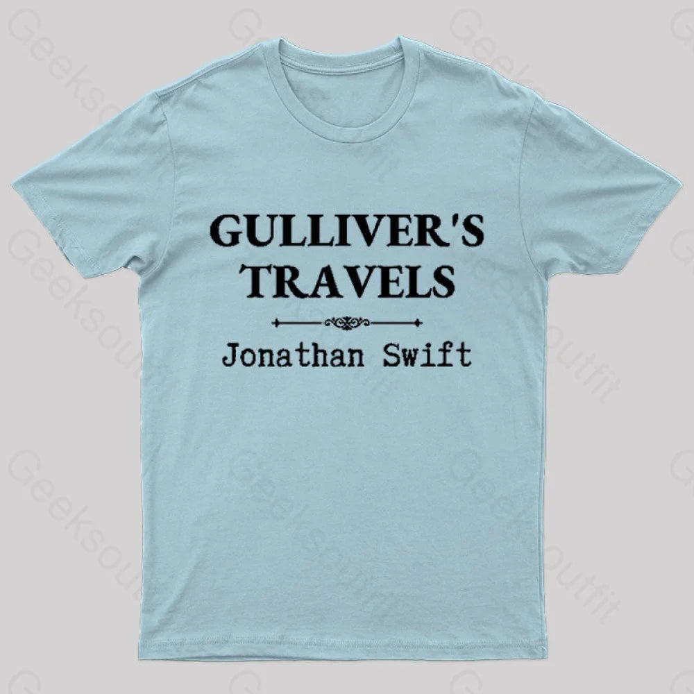 Gulliver’s Travels Nerd T-Shirt Light Blue / S