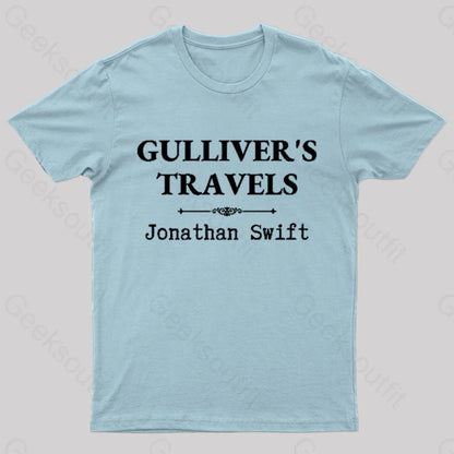 Gulliver’s Travels Nerd T-Shirt Light Blue / S