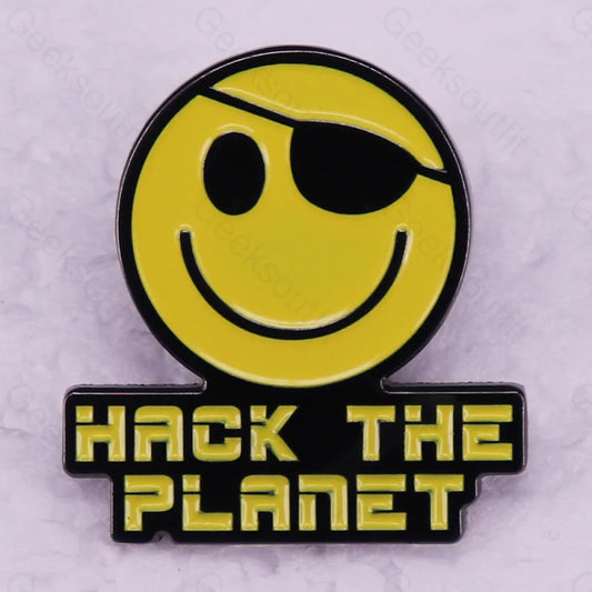 Hack The Planet Pins