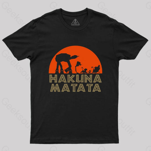 Hakuna Matata T-Shirt Black / S