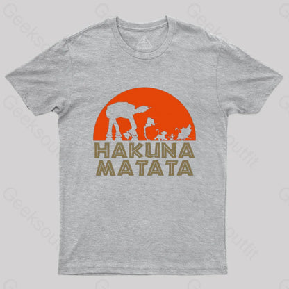 Hakuna Matata T-Shirt Grey / S