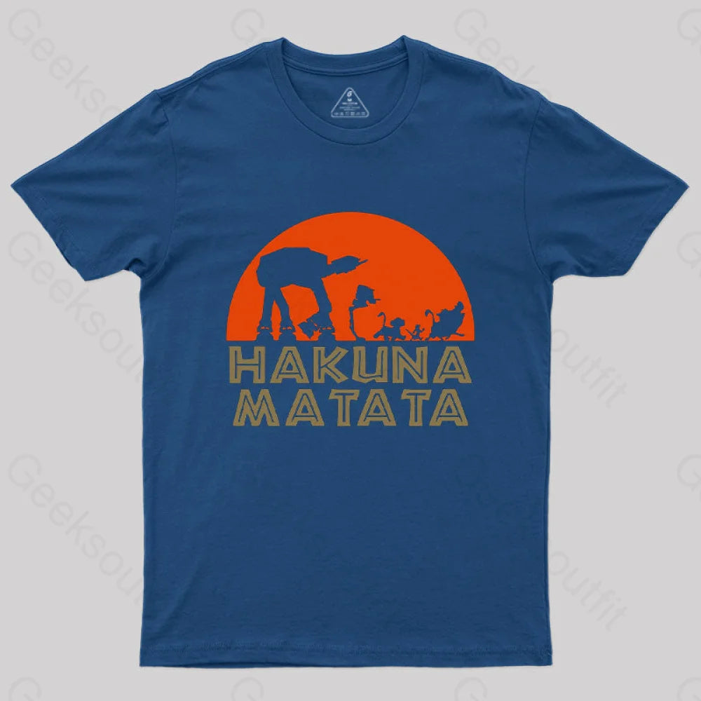 Hakuna Matata T-Shirt Navy / S