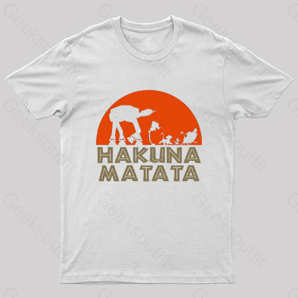 Hakuna Matata T-Shirt White / S