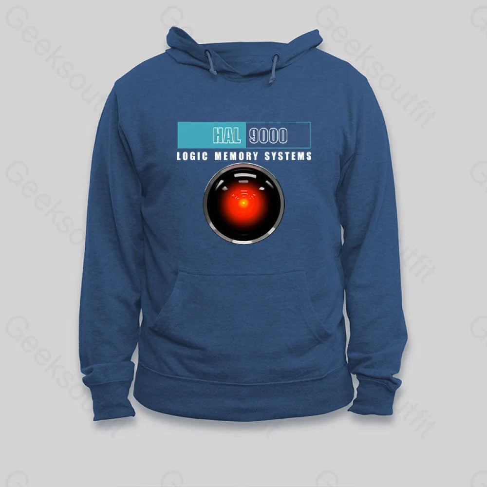 Hal 9000 Hoodie Dark Blue / S