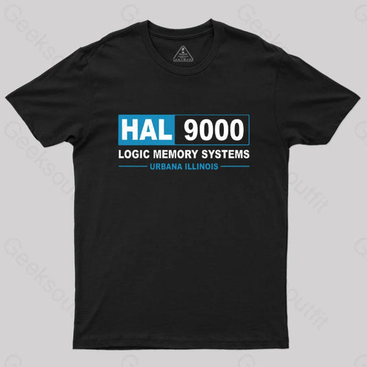 Hal 9000 Logic Memory Systems T-Shirt Black / S