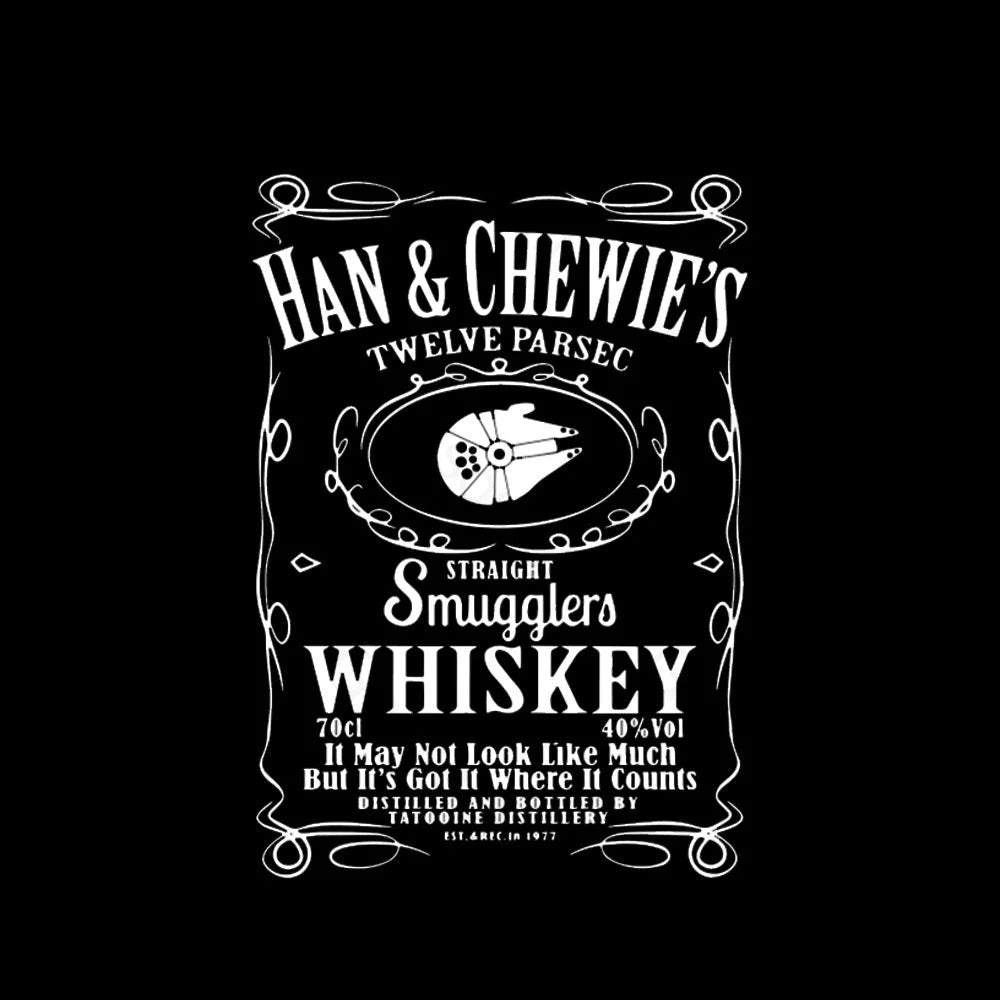 Han&Chewie’s Twelve Parsec Whiskey Geek T-Shirt