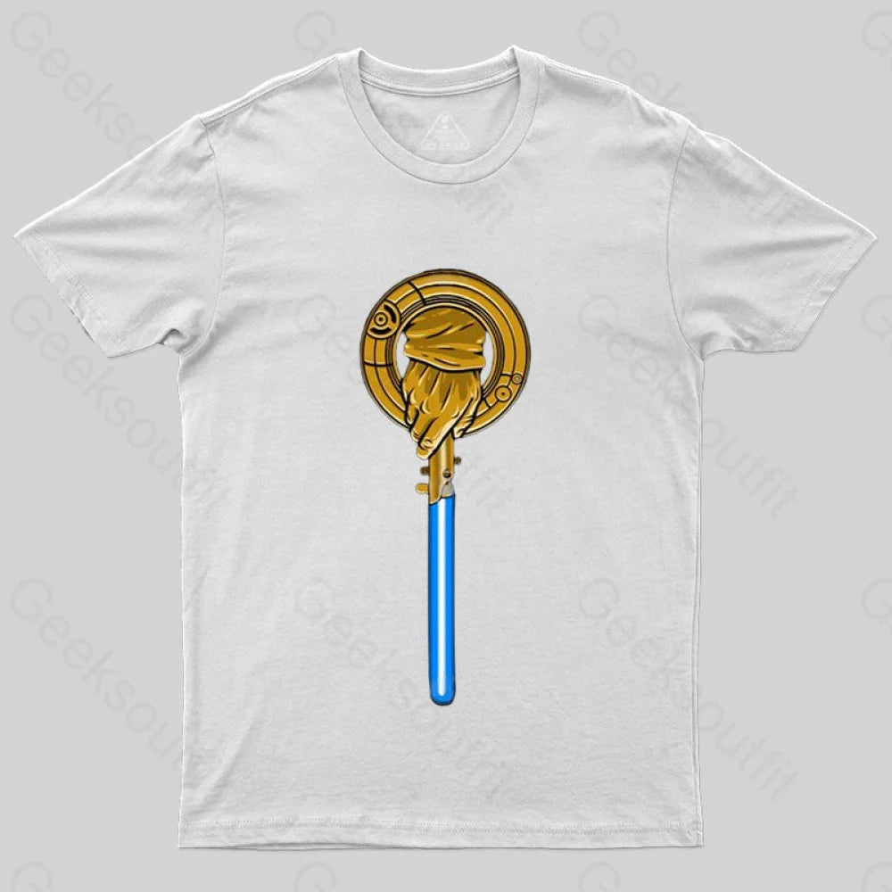 Hand Of The Light Side T-Shirt White / S