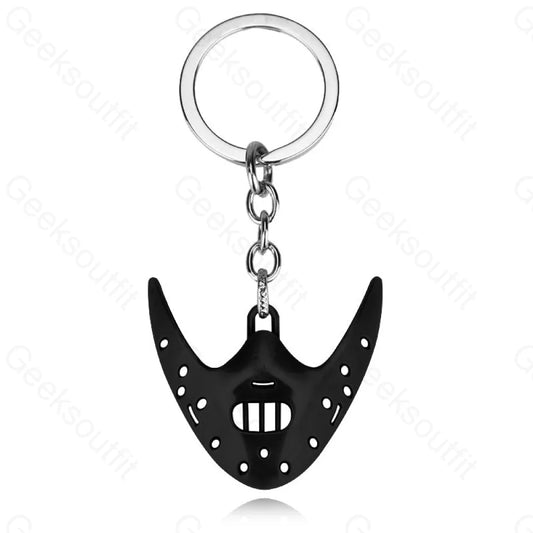 Hannibal Mask Keychain K139Black