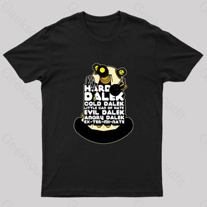 Hard Dalek Geek T-Shirt Black / S