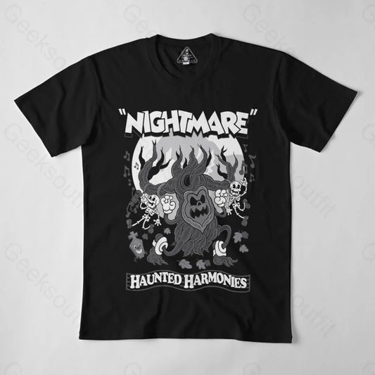 Haunted Harmonies T-Shirt - Geeksoutfit