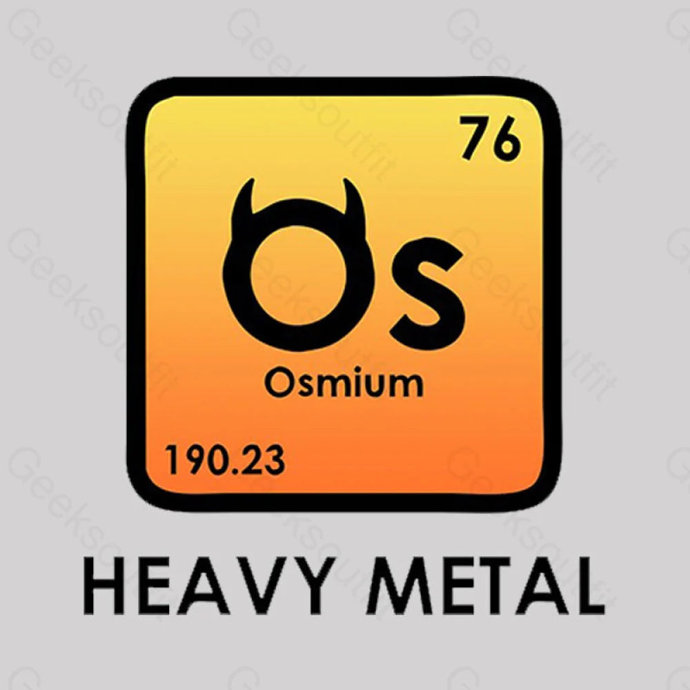 Heavy Metal Osmium Nerd T-Shirt