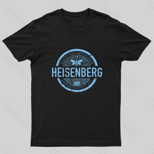 Heisenberg Quality Geek T-Shirt Black / S