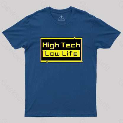 High Tech - Low Life T-Shirt Navy / S