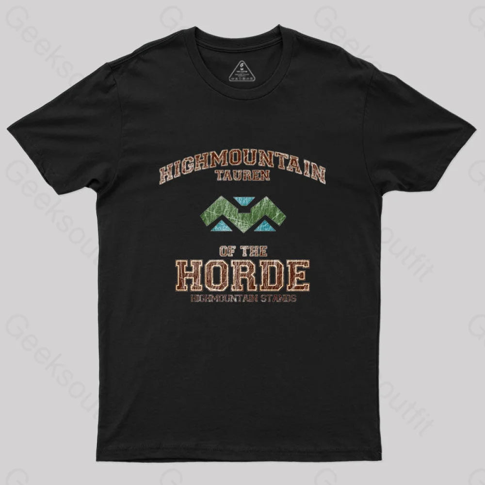 Highmountain T-Shirt Black / S