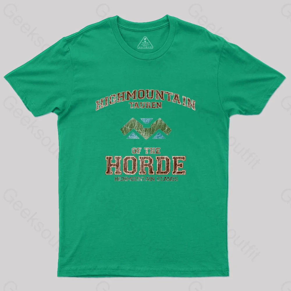 Highmountain T-Shirt Green / S