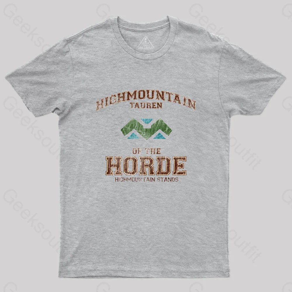 Highmountain T-Shirt Grey / S