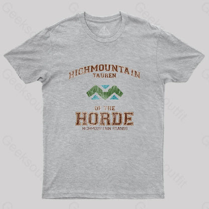 Highmountain T-Shirt Grey / S