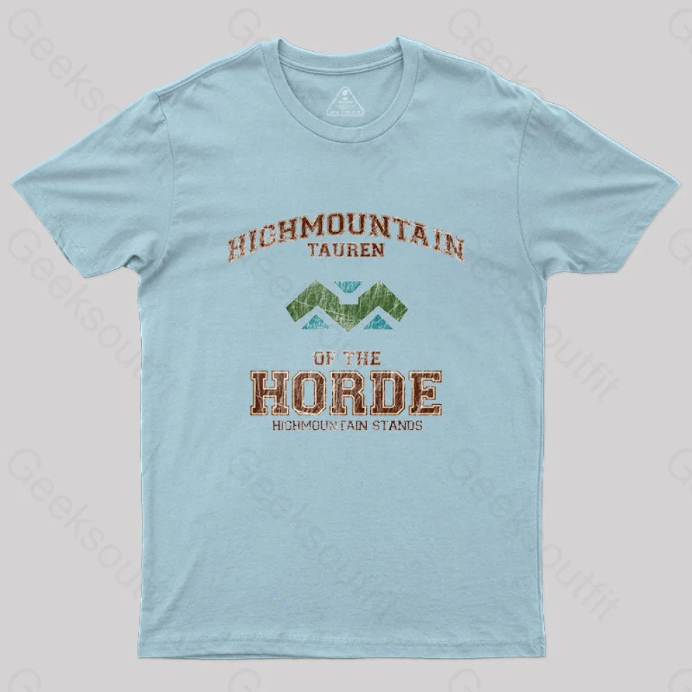 Highmountain T-Shirt Light Blue / S