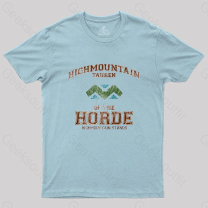 Highmountain T-Shirt Light Blue / S