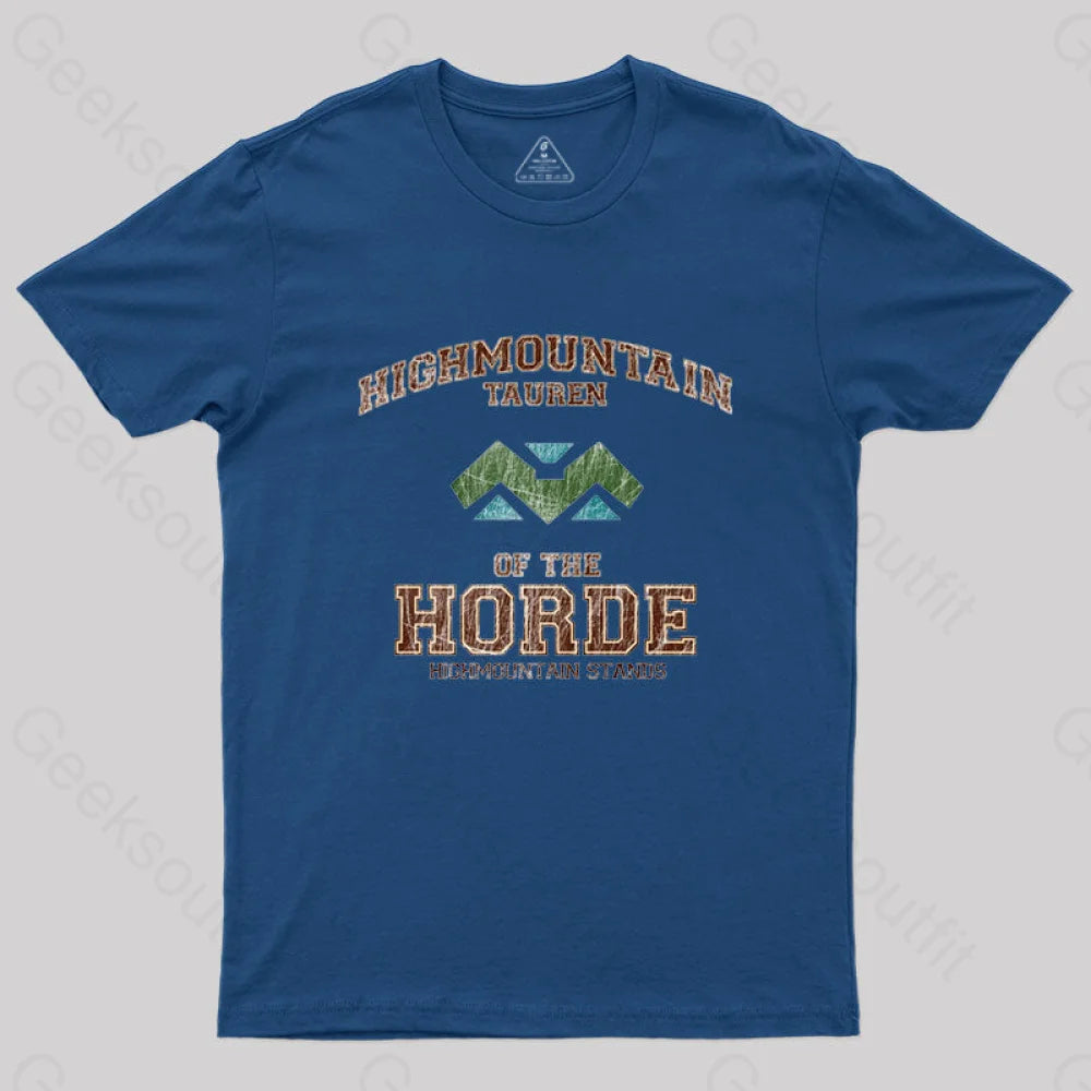 Highmountain T-Shirt Navy / S