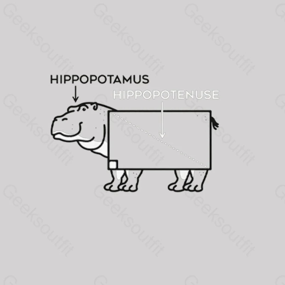 Hippopotamus And Hypotenuse T-Shirt