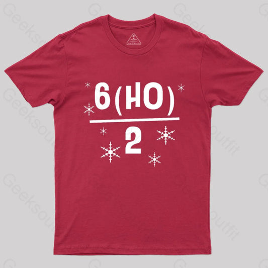 Ho Equation T-Shirt Red / S