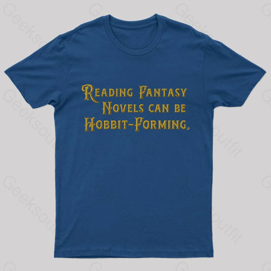 Hobbit Forming Geek T-Shirt Navy / S