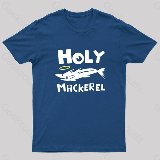 Holy Mackerel Geek T-Shirt Navy / S