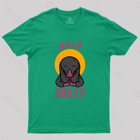 Holy Moley T-Shirt Green / S