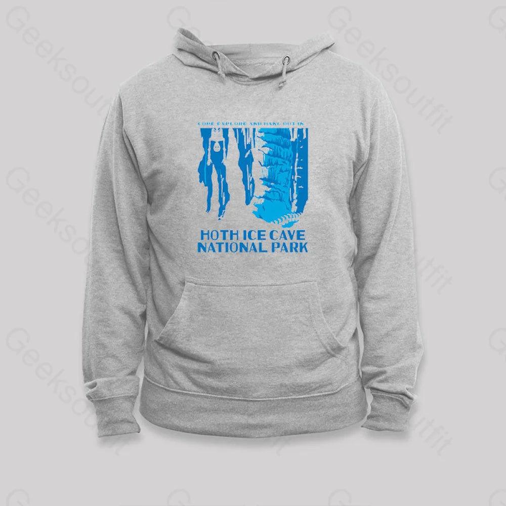 Hoth Ice Cave National Park Hoodie Grey / S