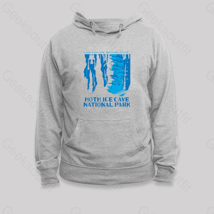 Hoth Ice Cave National Park Hoodie Grey / S