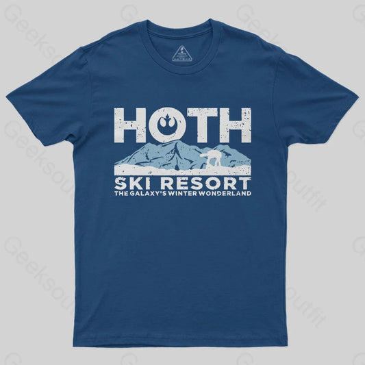 Hoth Ski Resort T-Shirt - Geeksoutfit