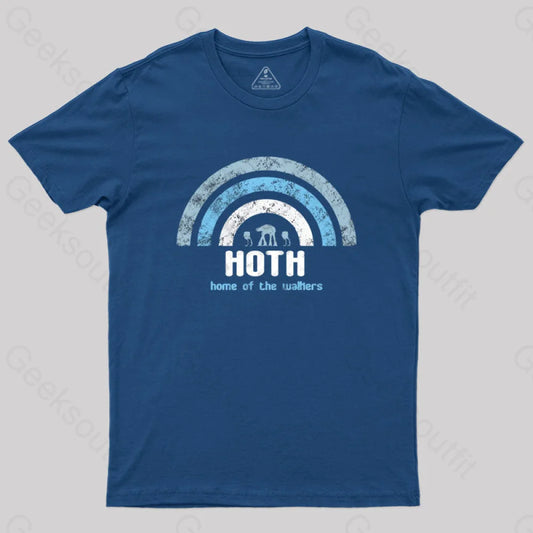 Hoth Walkers T-Shirt Navy / S