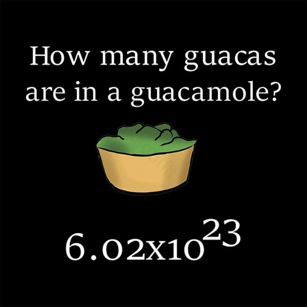 How Many Guacas Are In A Guacamole Nerd T-Shirt